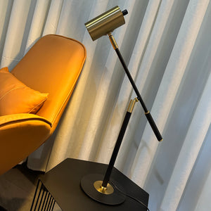 Gold & Black Desk Lamp
