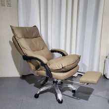 Load image into Gallery viewer, Callie Latte Executive Office Chair w/ Footrest