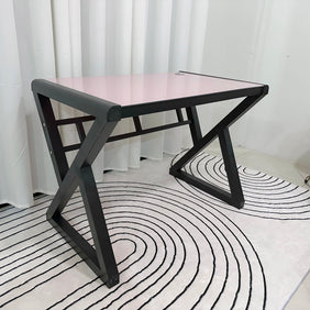 Winter Black & Pink Office Table