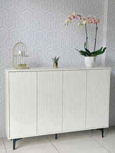 Stella 4D Console Table with Storage Cabinet