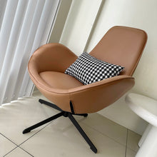 Load image into Gallery viewer, Tan Modern Swivel Accent Chair