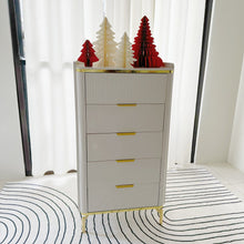 Load image into Gallery viewer, Luxury Glossy Console Coffee Prep Bar Clothes Chest Drawers