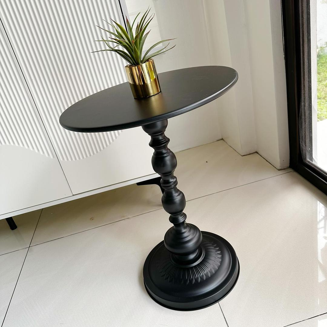 Steel Side Table (black steel)
