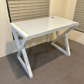 Winter White Office Table (120 cm)