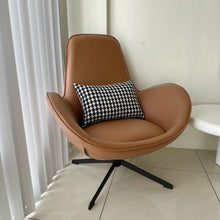 Load image into Gallery viewer, Tan Modern Swivel Accent Chair