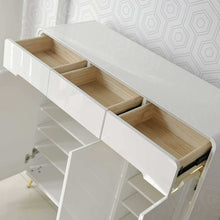 Load image into Gallery viewer, Chloe 100cm Luxury Gold Glossy Console Cabinet Table