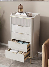 Load image into Gallery viewer, Luxury Glossy Console Coffee Prep Bar Clothes Chest Drawers