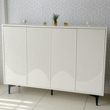 Load image into Gallery viewer, Stella 4D Console Table with Storage Cabinet