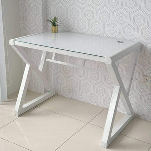 Winter White Office Table