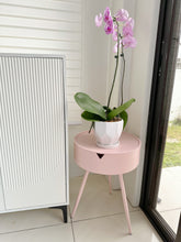 Load image into Gallery viewer, Roxi Side Table with Storage (Pink)