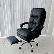 Load image into Gallery viewer, Callie Black Executive Office Chair w/ Footrest