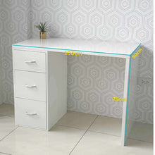 Load image into Gallery viewer, Misty Office Table (All-White)