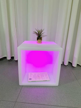 LED Light Side Table
