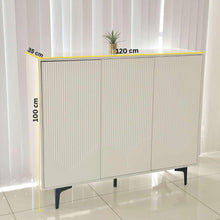 Load image into Gallery viewer, Stella 120cm 3D Console Table with Storage Cabinet