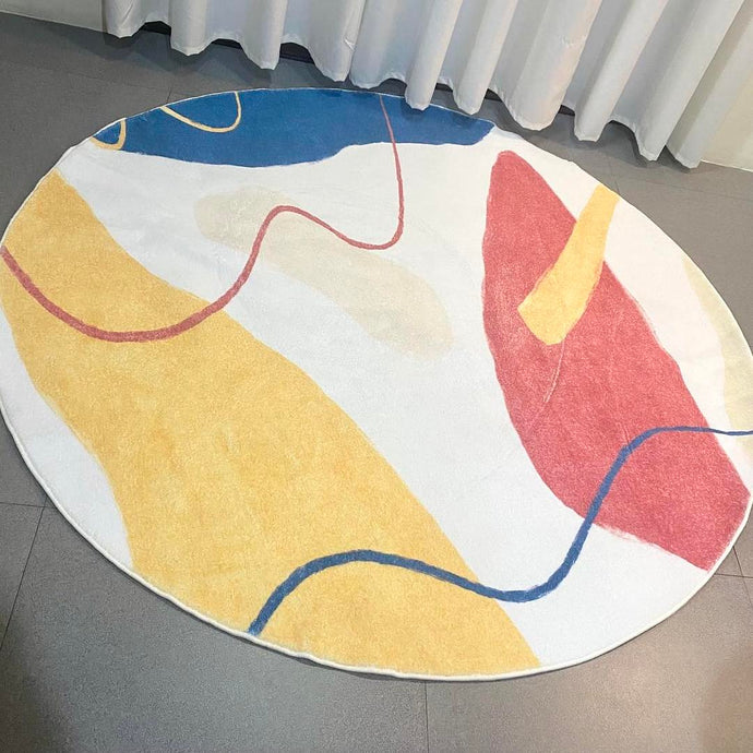 Colorful Round Carpet/Rug