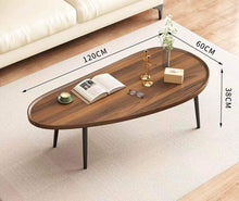 Load image into Gallery viewer, Walnut &amp; Black Bean Top Center Table