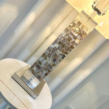 Load image into Gallery viewer, Mother of Pearl Shell Crystal Lamp Shade