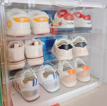 Load image into Gallery viewer, Baby/Toddler Clear Transparent See Through Shoe Rack Storage Shelf