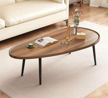 Load image into Gallery viewer, Walnut &amp; Black Bean Top Center Table