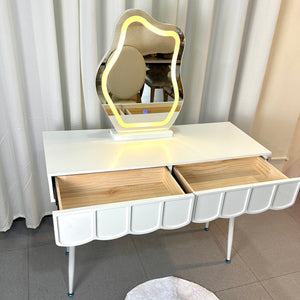 Modern White Vanity Table
