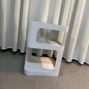 White Modern Side Table