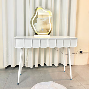 Modern White Vanity Table