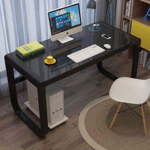 Macey Office Table in Black